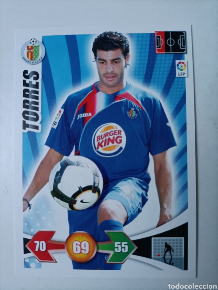 Cromos de f&uacute;tbol: Torres. Getafe. Adrenalyn 2009/10 - Foto 1