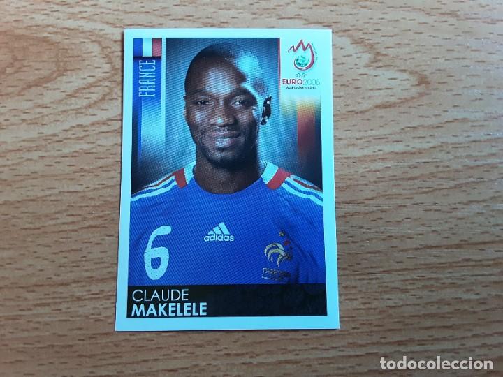 Cromos de F&uacute;tbol: CROMO FUTBOL EURO 2008 PANINI 346.MAKELELE-FRANCIA-NUNCA PEGADO-TRASERA MADE IN ITALY