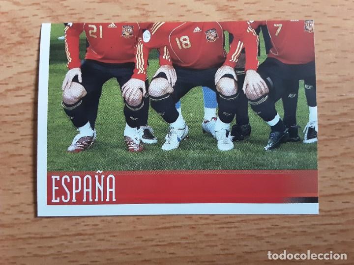 Figurine di Calcio: CROMO FUTBOL EURO 2008 PANINI 413.ALINEACION-ESPA&Ntilde;A-NUNCA PEGADO-TRASERA MADE IN ITALY
