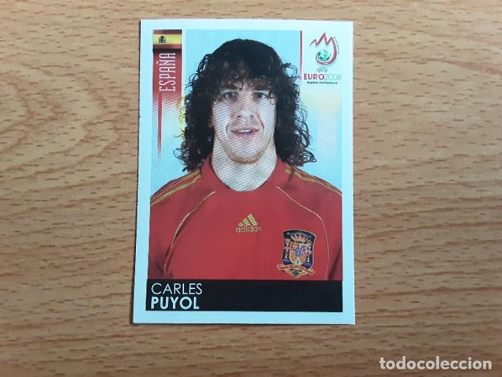 Cromos de F&uacute;tbol: CROMO FUTBOL EURO 2008 PANINI 417.PUYOL-ESPA&Ntilde;A-NUNCA PEGADO-TRASERA MADE IN ITALY