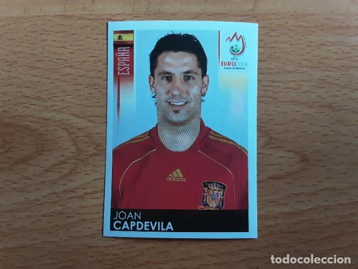 Cromos de F&uacute;tbol: CROMO FUTBOL EURO 2008 PANINI 421.CAPDEVILA-ESPA&Ntilde;A-NUNCA PEGADO-TRASERA MADE IN ITALY