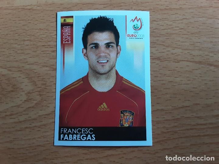 Cromos de F&uacute;tbol: CROMO FUTBOL EURO 2008 PANINI 427.CESC FABREGAS-ESPA&Ntilde;A-NUNCA PEGADO-TRASERA MADE IN ITALY
