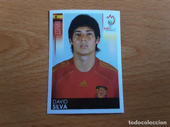 Cromos de F&uacute;tbol: CROMO FUTBOL EURO 2008 PANINI 430.SILVA-ESPA&Ntilde;A-NUNCA PEGADO-TRASERA MADE IN ITALY