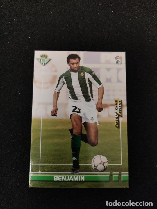 Cromos de f&uacute;tbol: Megafichas 2003-04 panini betis benjamin - Foto 1