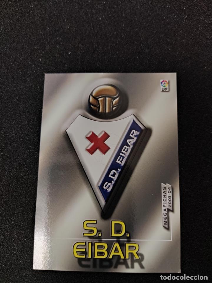 Cromos de f&uacute;tbol: Megafichas 2003-04 panini escudo eibar - Foto 1