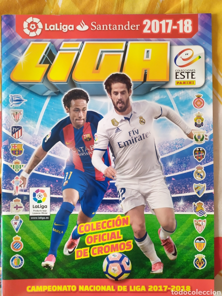 álbum de cromos liga este 16-17 vacío - Compra venta en todocoleccion