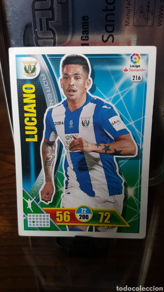 Football Stickers: #216 LUCIANO LEGANES PANINI ADRENALYN XL 2016-17