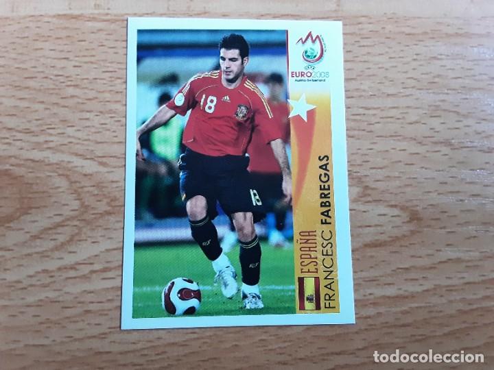 Cromos de F&uacute;tbol: CROMO FUTBOL EURO 2008 PANINI 504.CESC FABREGAS-ESPA&Ntilde;A-NUNCA PEGADO-TRASERA MADE IN ITALY