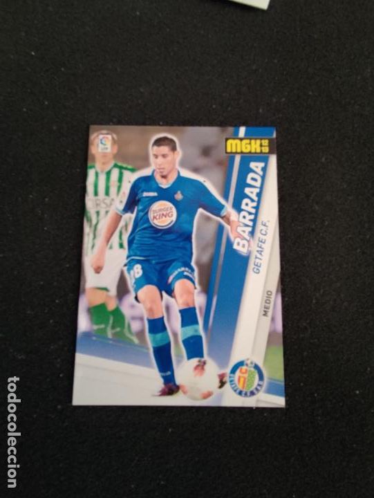 Cromos de f&uacute;tbol: megacracks mgk 2012 13 getafe barrada - Foto 1