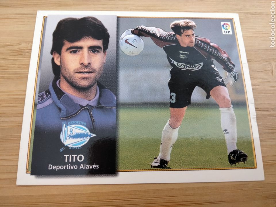Cromos de f&uacute;tbol: TITO ALAVES EDICIONES ESTE 98 99 1998 1999 SIN PEGAR CROMO FUTBOL UNIFICO ENVIOS