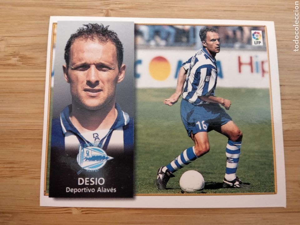 Cromos de f&uacute;tbol: DESIO ALAVES EDICIONES ESTE 98 99 1998 1999 SIN PEGAR CROMO FUTBOL UNIFICO ENVIOS
