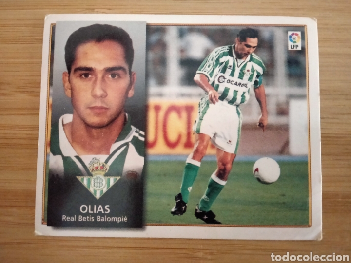 Cromos de Futebol: OLIAS REAL BETIS EDICIONES ESTE 98 99 1998 1999 SIN PEGAR (VER FOTOS) CROMO FUTBOL UNIFICO ENVIOS
