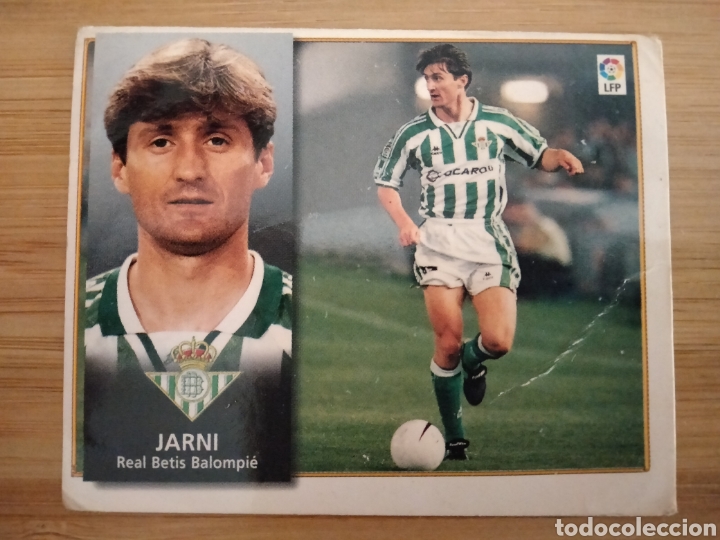 Figurine di Calcio: JARNI BAJA REAL BETIS EDICIONES ESTE 98 99 1998 1999 SIN PEGAR SOBADO (VER FOTOS) UNIFICO ENVIOS