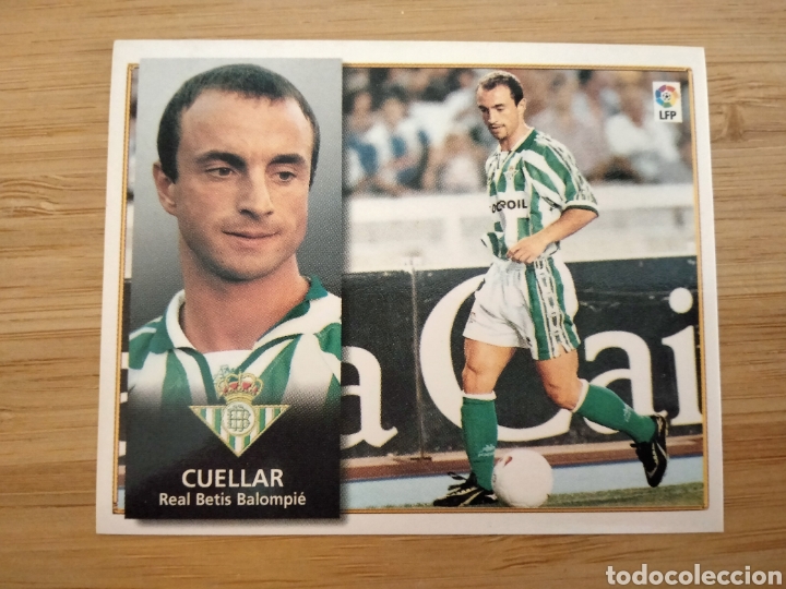 Cromos de Futebol: CUELLAR REAL BETIS EDICIONES ESTE 98 99 1998 1999 SIN PEGAR CROMO FUTBOL UNIFICO ENVIOS