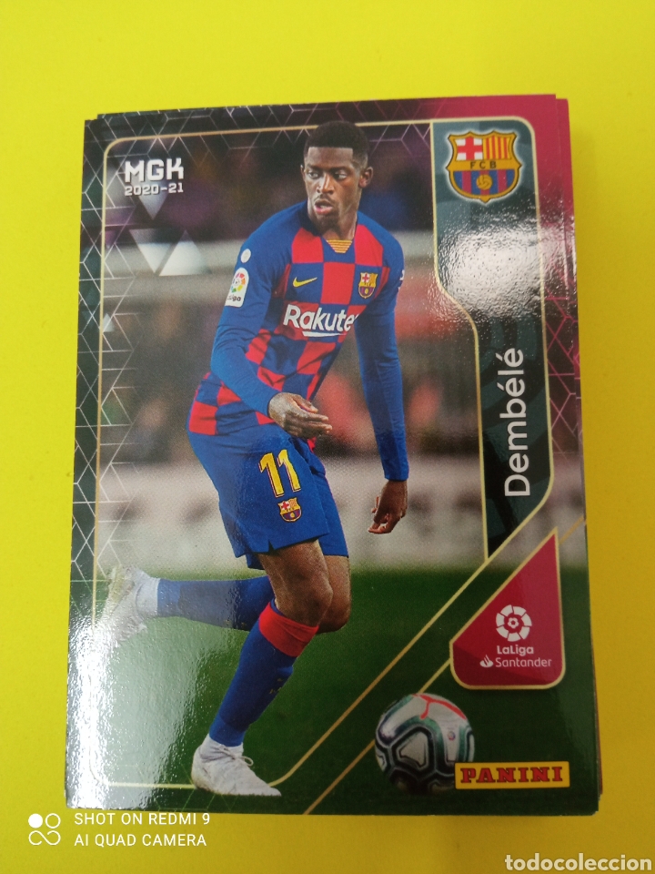 Cromos de f&uacute;tbol: MEGACRACKS 2020 2021 68 DEMBELE MGK 20 21