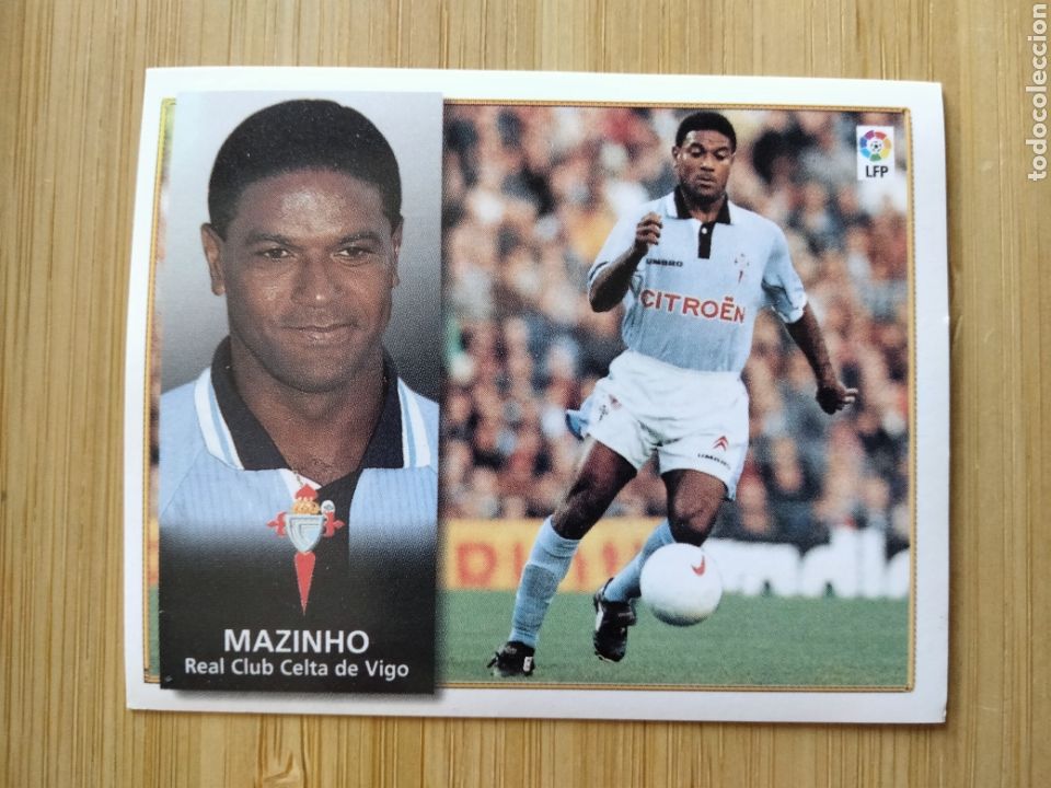 Fu&szlig;ball-Sticker: MAZINHO CELTA DE VIGO EDICIONES ESTE 98 99 1998 1999 SIN PEGAR CROMO FUTBOL UNIFICO ENVIOS