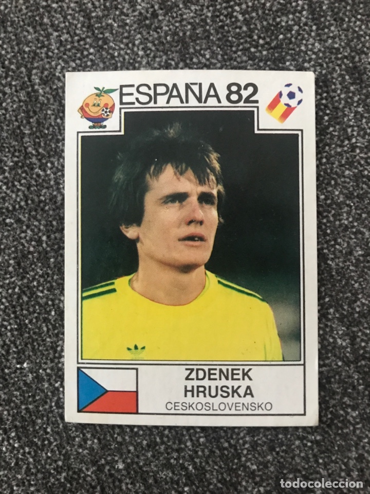Figurine di Calcio: Cromo panini mundial Espa&ntilde;a 82 n&uacute;mero 258 Hruska - Sticker album world cup Spain 1982
