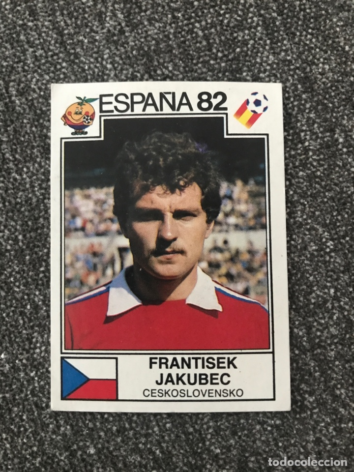Cromos de F&uacute;tbol: Cromo panini mundial Espa&ntilde;a 82 n&uacute;mero 259 Jakubec - Sticker album world cup Spain 1982