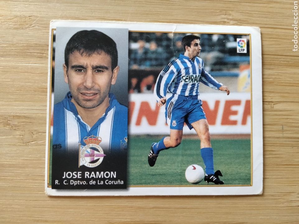 Cromos de f&uacute;tbol: JOSE RAMON DEPORTIVO DE LA CORU&Ntilde;A EDICIONES ESTE 98 99 1998 1999 SIN PEGAR FUTBOL UNIFICO ENVIOS