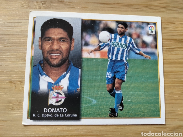 Figurine di Calcio: DONATO DEPORTIVO DE LA CORU&Ntilde;A EDICIONES ESTE 98 99 1998 1999 SIN PEGAR FUTBOL UNIFICO ENVIOS