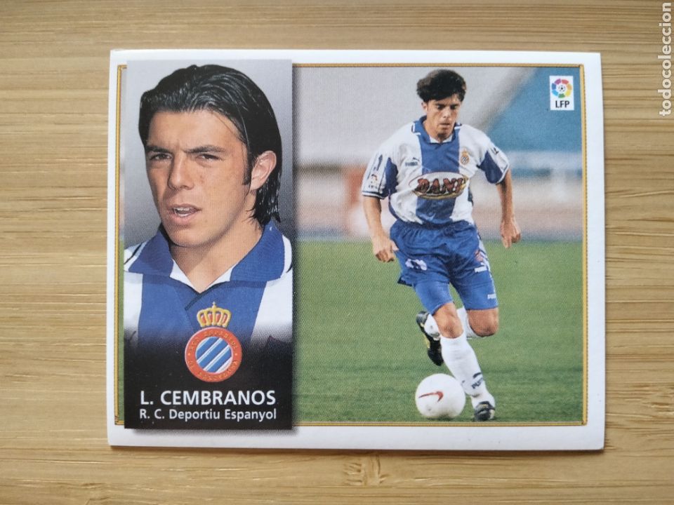 Figurine di Calcio: LUIS CEMBRANOS ESPA&Ntilde;OL EDICIONES ESTE 98 99 1998 1999 SIN PEGAR FUTBOL UNIFICO ENVIOS
