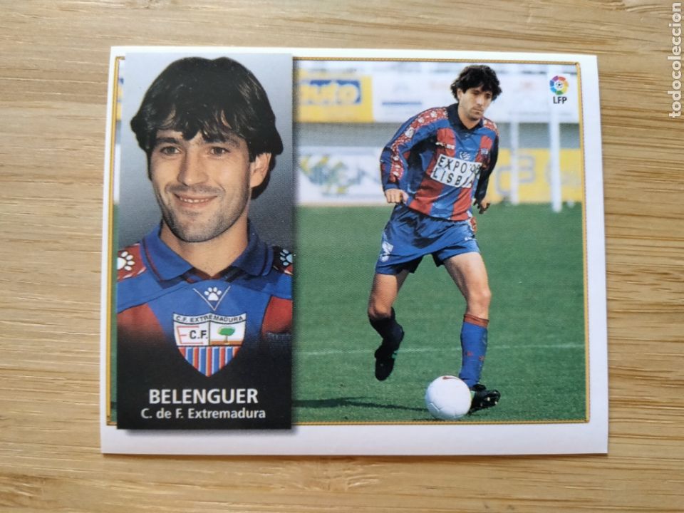 Cromos de f&uacute;tbol: BELENGUER EXTREMADURA EDICIONES ESTE 98 99 1998 1999 SIN PEGAR CROMO FUTBOL UNIFICO ENVIOS