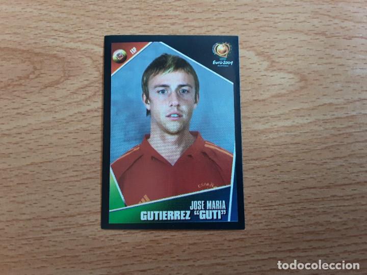 Cromos de f&uacute;tbol: CROMO FUTBOL EURO 2004 EDITORIAL PANINI 83.GUTI-ESPA&Ntilde;A-NUNCA PEGADO