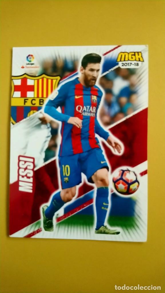 Cromos de f&uacute;tbol: messi 2017 18 megacracks - Foto 1