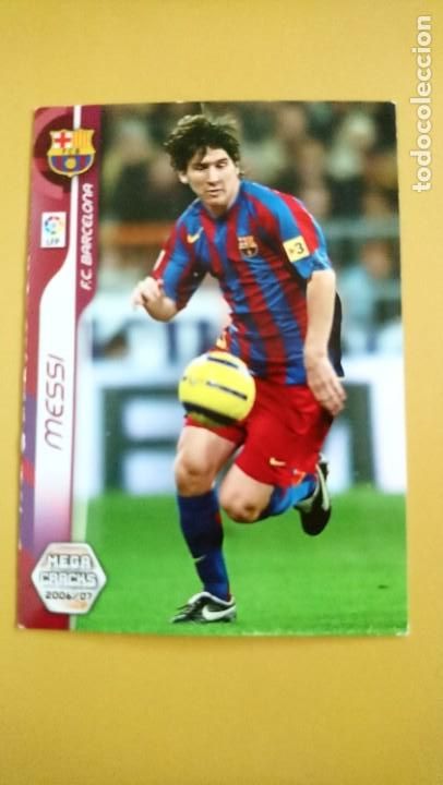 Cromos de f&uacute;tbol: messi 06 07 megacracks - Foto 1