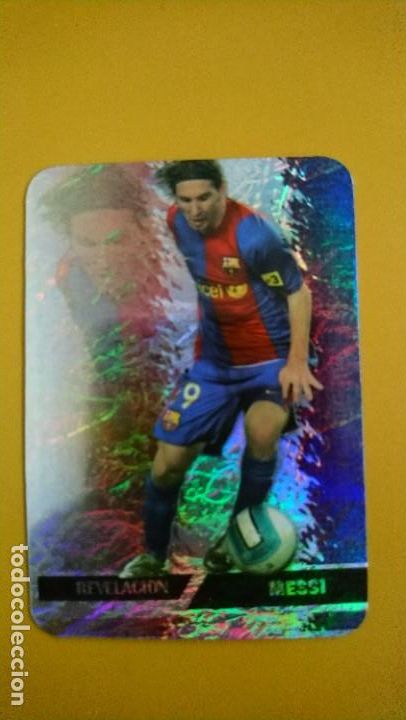 Cromos de f&uacute;tbol: messi revelacion 2008 - Foto 1