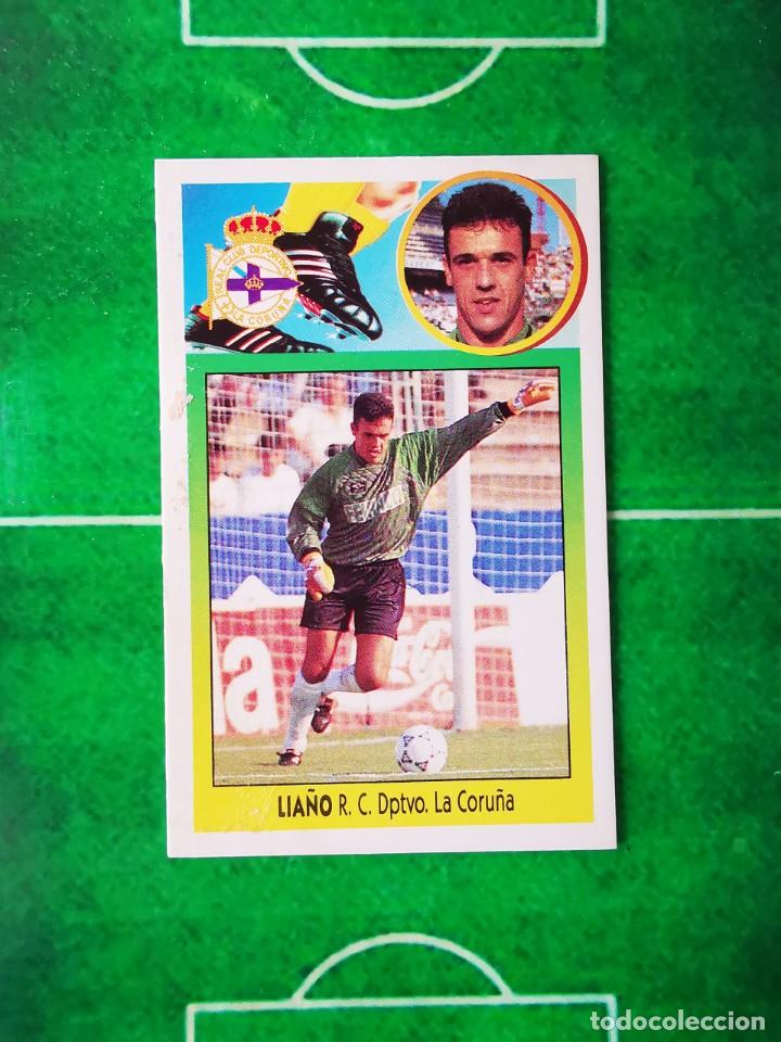 Football Stickers: CROMO FUTBOL CARTON 93 94 RECUPERADO LIGA ESTE 1993 1994 DEPORTIVO DE LA CORU&Ntilde;A LIA&Ntilde;O