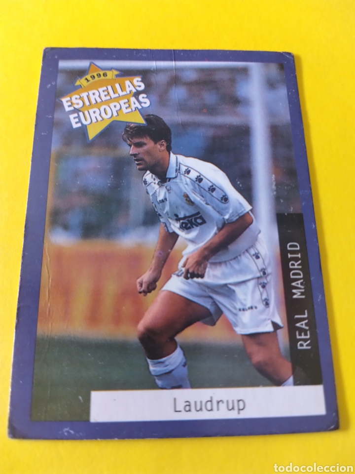 Cromos de f&uacute;tbol: M.Laudrup Estrellas Europeas 1996 Panini