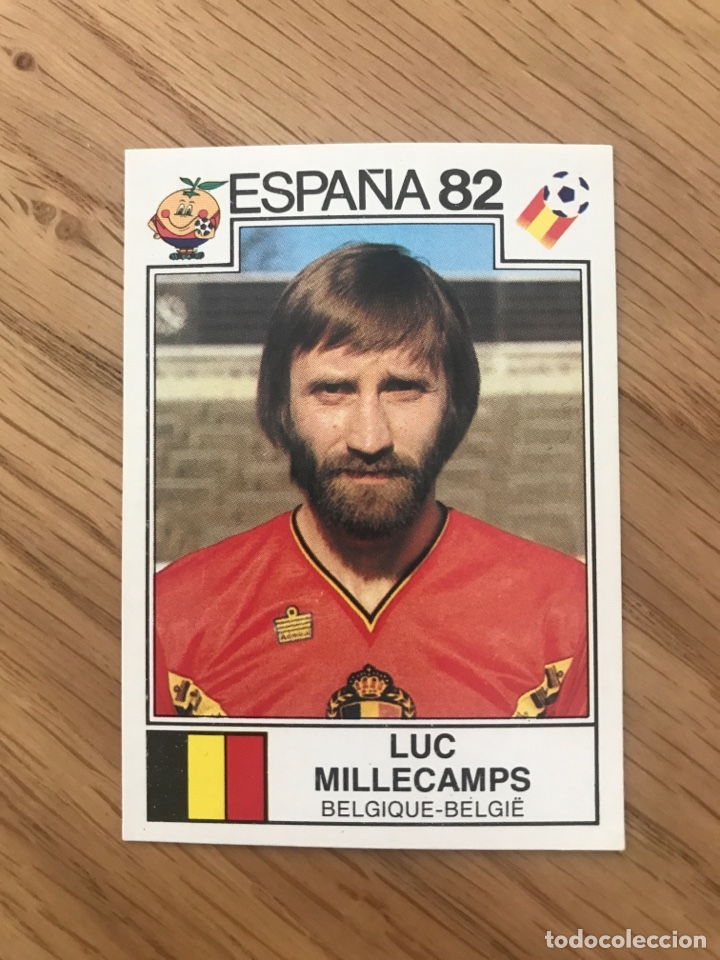 Cromos de F&uacute;tbol: Cromo panini mundial Espa&ntilde;a 82 n&uacute;mero 205 Millecamps - Sticker album world cup Spain 1982