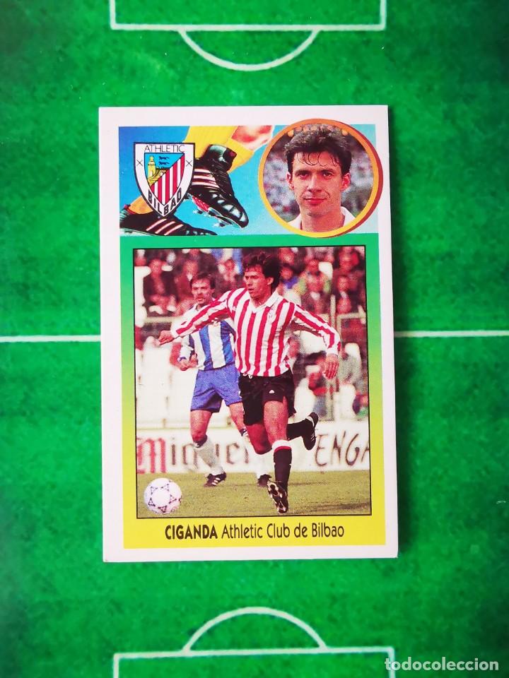Football Stickers: CROMO FUTBOL CARTON 93 94 RECUPERADO LIGA ESTE 1993 1994 ATHLETIC CLUB CIGANDA ZIGANDA