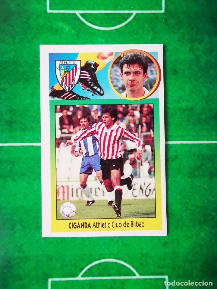 Football Stickers: CROMO FUTBOL CARTON 93 94 RECUPERADO LIGA ESTE 1993 1994 ATHLETIC CLUB CIGANDA ZIGANDA