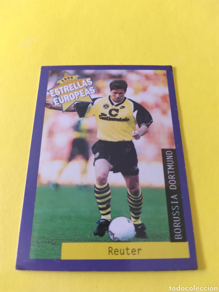 Cartes &agrave; collectionner de Football: Reuter Estrellas Europeas de 1996 Panini