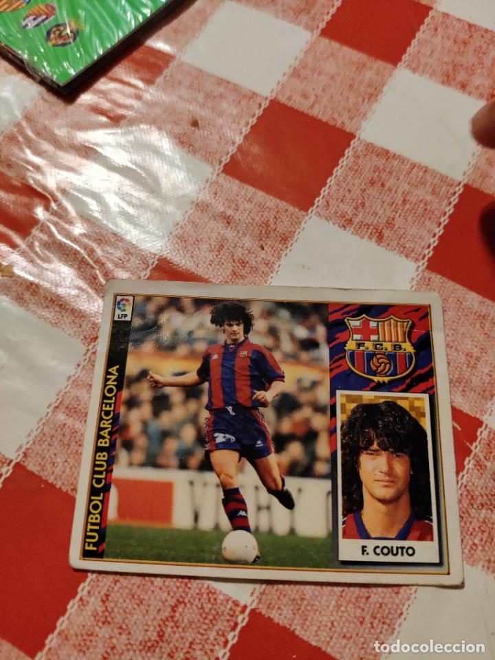 Cromos de f&uacute;tbol: Couto Barcelona coloca ventanila este 1997 1998 97 98 - Foto 1