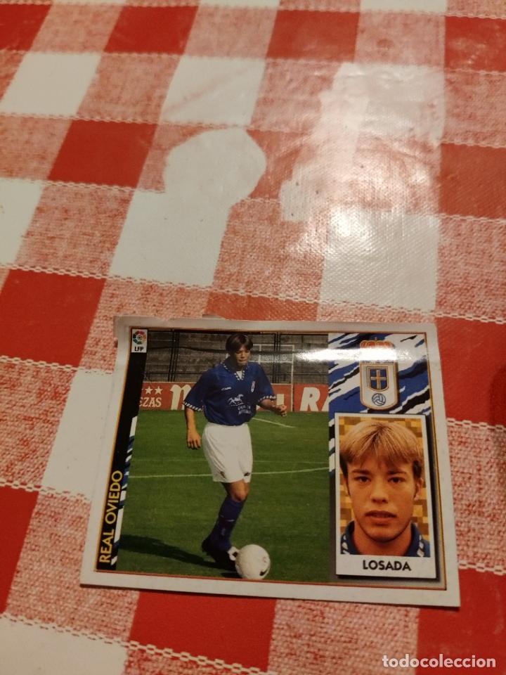 Cromos de f&uacute;tbol: Losada Oviedo ventanilla este 1997 1998 97 98 - Foto 1
