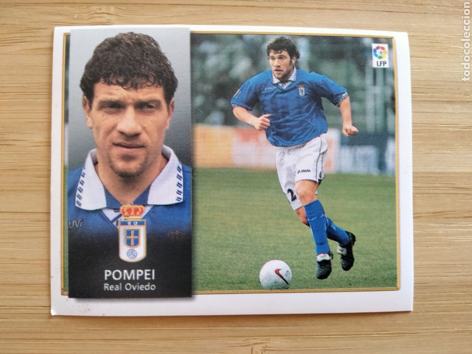 Cromos de f&uacute;tbol: POMPEI REAL OVIEDO EDICIONES ESTE 98 99 1998 1999 SIN PEGAR CROMO FUTBOL UNIFICO ENVIOS