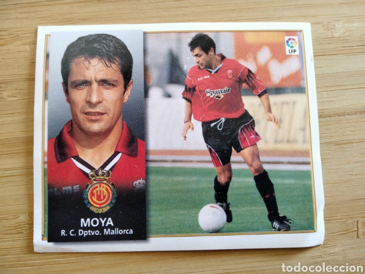 Football Stickers: MOYA REAL MALLORCA EDICIONES ESTE 98 99 1998 1999 SIN PEGAR CROMO FUTBOL UNIFICO ENVIOS