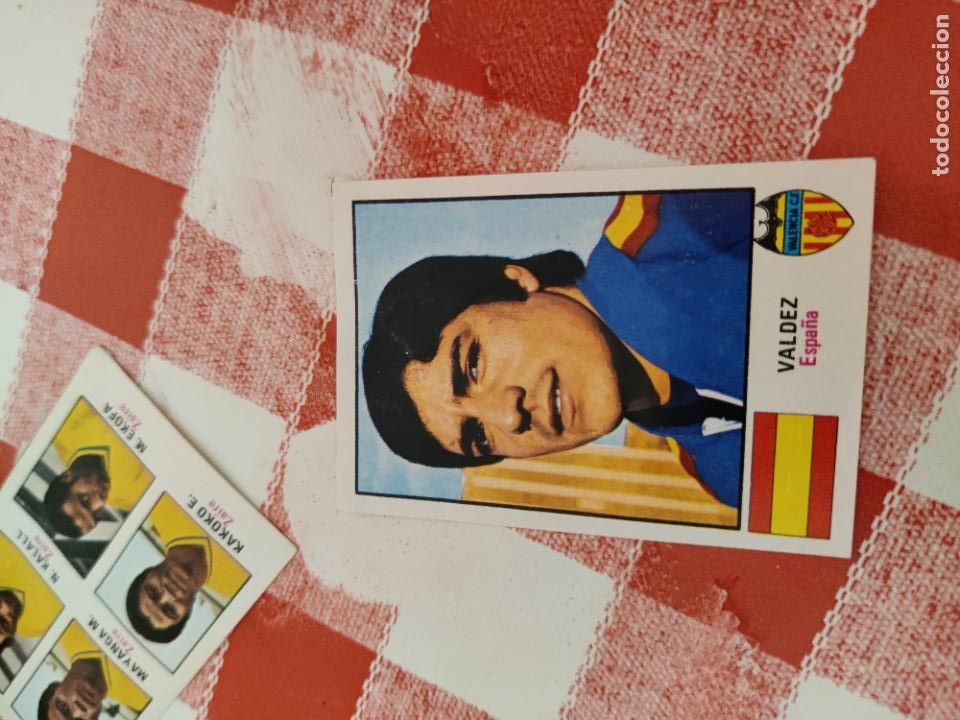 Fu&szlig;ball-Sticker: Vald&eacute;z I munich 1974 74 fher mundial world cup.despegado