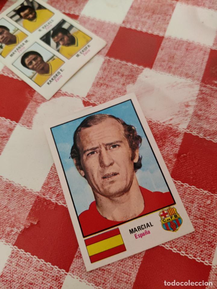 Fu&szlig;ball-Sticker: Marcial I munich 1974 74 fher mundial world cup.despegado