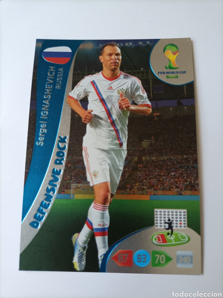 Cromos de f&uacute;tbol: IGNASHEVICH RUSIA ADRENALYN MUNDIAL 2014