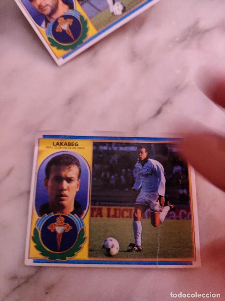 Cromos de f&uacute;tbol: Lakabeg celta ventanilla este 1996 1997 96 97 - Foto 1