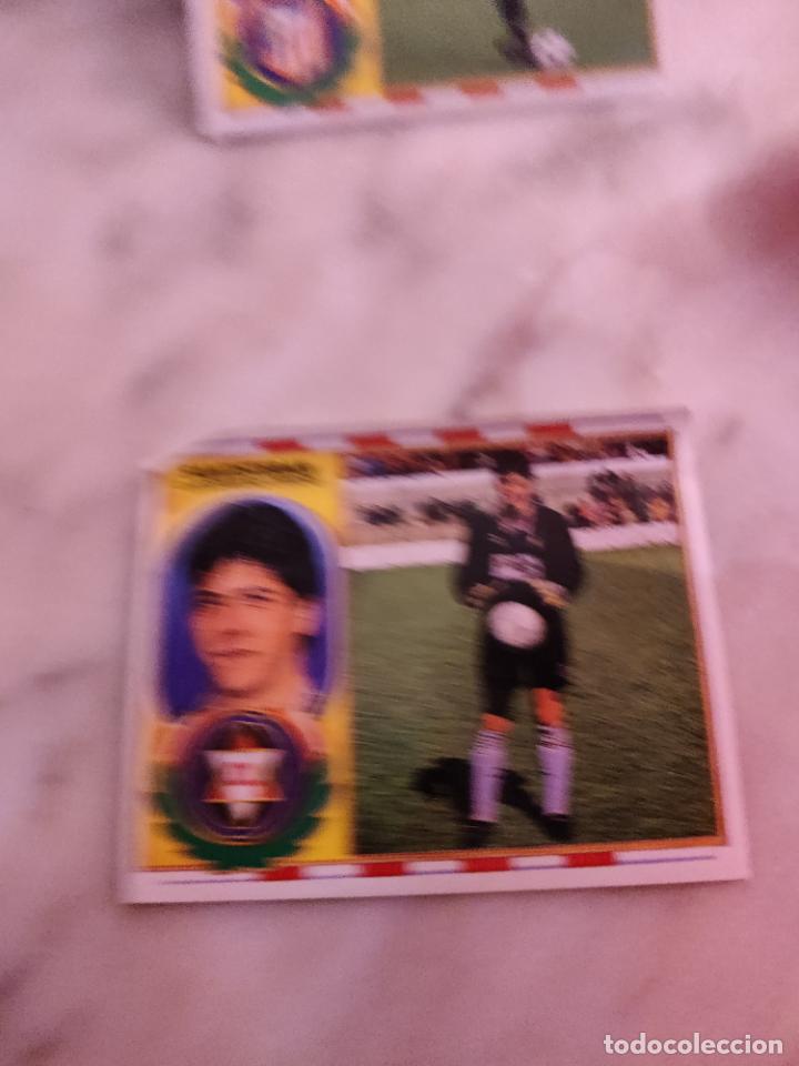 Cromos de f&uacute;tbol: Santiesteban Logro&ntilde;&eacute;s ventanilla este 1996 1997 96 97 - Foto 1