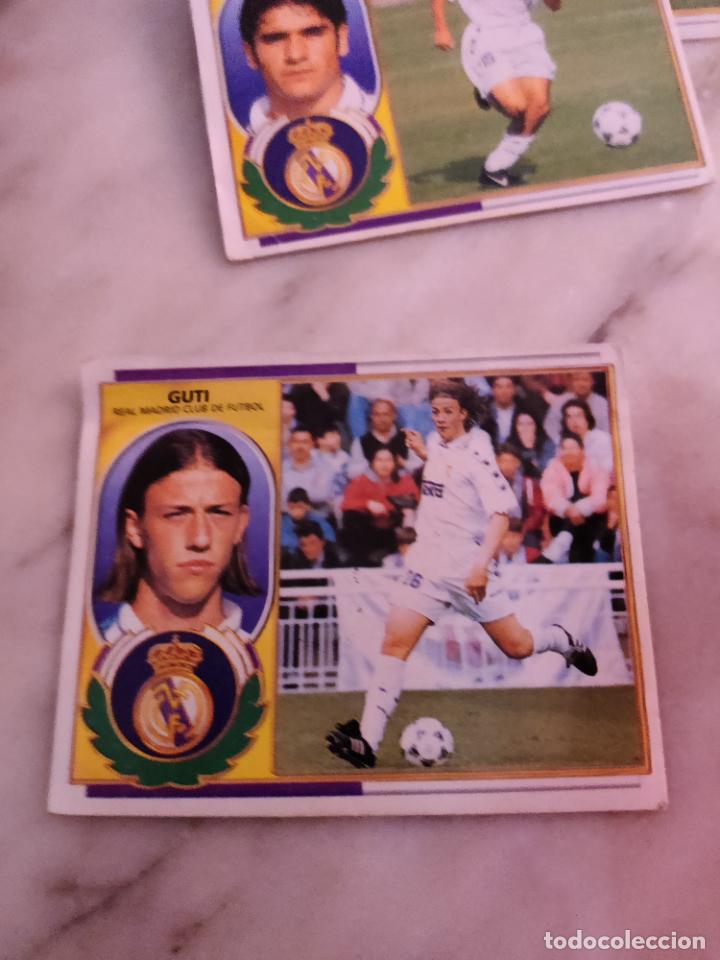 Cromos de f&uacute;tbol: Guti real Madrid ventanilla este 1996 1997 96 97 - Foto 1