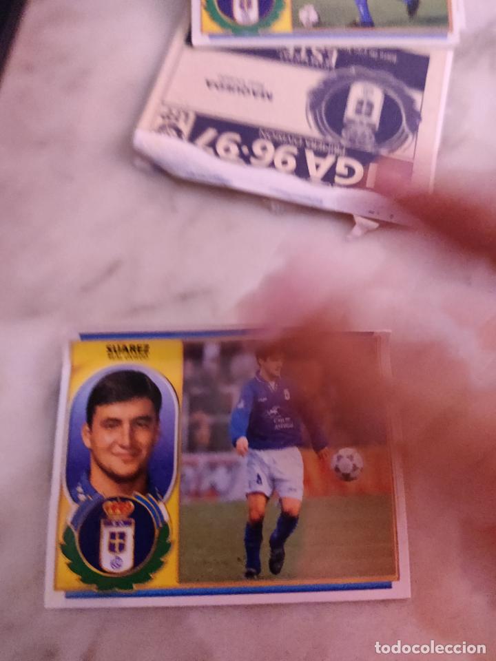 Cromos de f&uacute;tbol: Su&aacute;rez Oviedo ventanilla este 1996 1997 96 97 - Foto 1