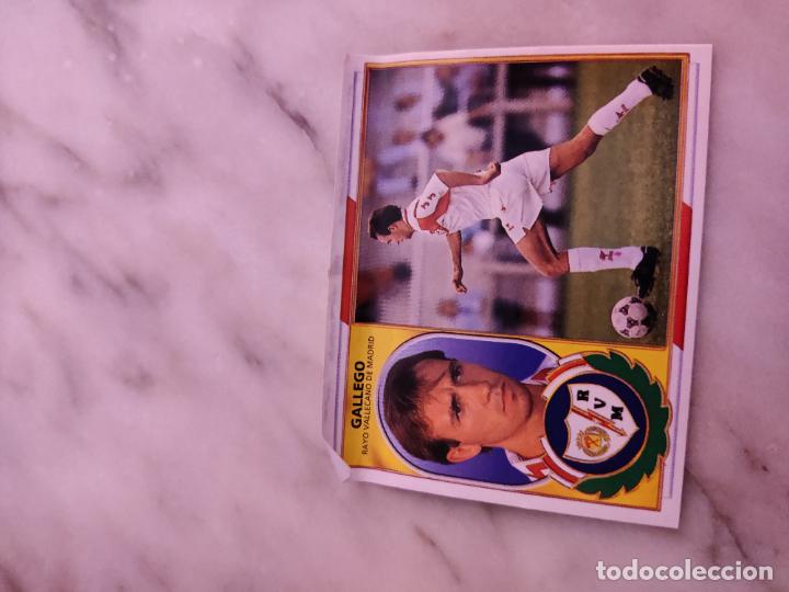 Cromos de f&uacute;tbol: Gallego rayo vallecano ventanilla este 1996 1997 96 97 - Foto 1
