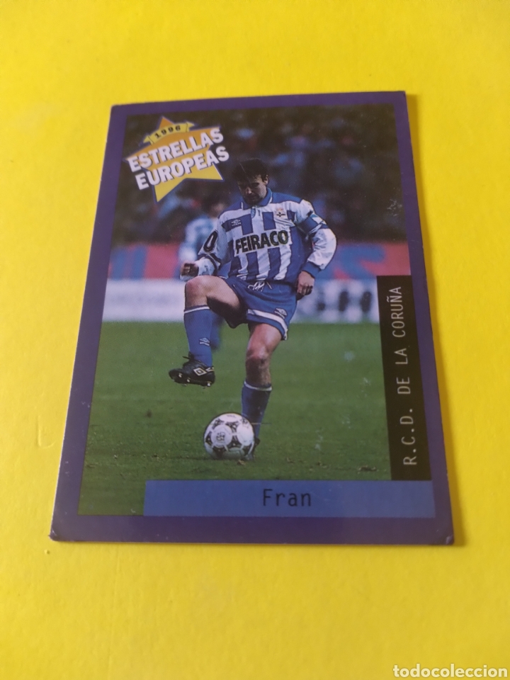 Football Stickers: Fran Estrellas Europeas de 1996 Panini
