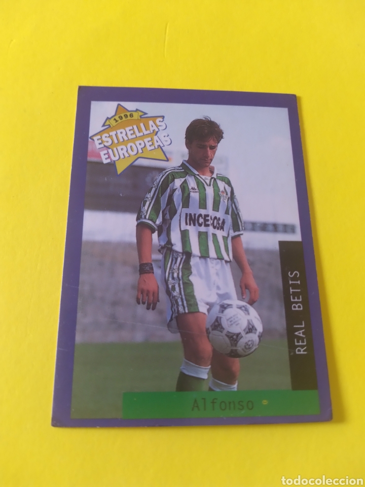 Football Stickers: Alfonso Estrellas Europeas de 1996 Panini